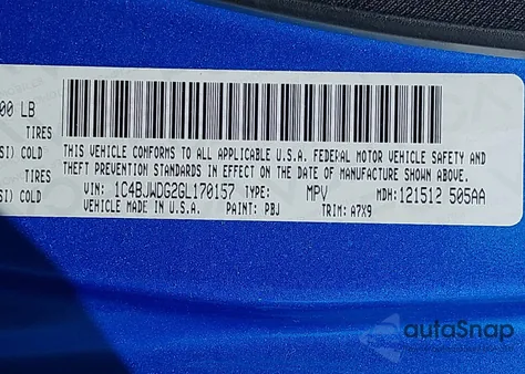 2016 Jeep Wrangler Unlimited Sport z USA, uszkodzony, nr VIN 1C4BJWDG2GL170157